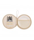 Picnic Round Plate Set |  Trailing Natives Tan